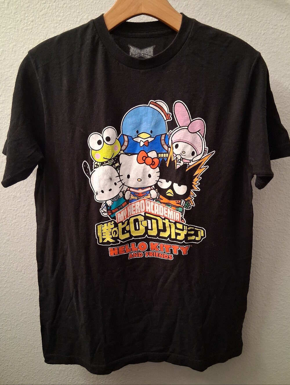 2021 My Hero Sanrio Unisex T Shirt Medium